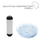 Quantum Disinfection™ 1000 Cartridge – 10" Slimline | Instant, Chemical - Free Water Purification - H2O Warehouse